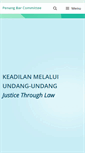 Mobile Screenshot of penangbar.org